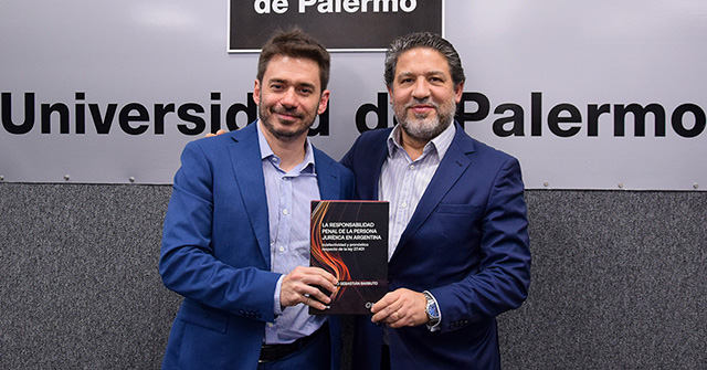 Presentación del libro de Alberto Barbuto: La responsabilidad penal de las personas jurídicas