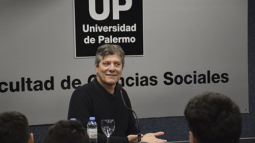 Mario Pergolini conversó con los estudiantes UP sobre su trayectoria y el futuro de los medios