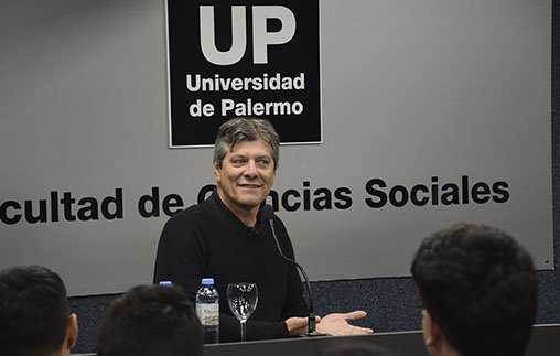 Mario Pergolini conversó con los estudiantes UP sobre su trayectoria y el futuro de los medios