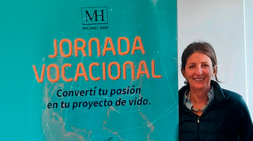 Marcela Sole, orientadora vocacional del colegio Michael Ham, comparte su experiencia