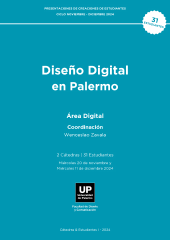 Diseo Digital Palermo | Coordinacin: Wenceslao Zavala